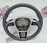 Genuine Audi A6 S6 A7 A8 E-tron S-line Steering Wheel Leather Multifunction 4K0419091BB. Fixed Price $517.58.