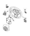 Genuine Mopar Radio Control Switch 6XU44DX9AA. Fixed Price $25.59.