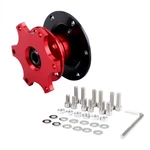 Red Steering Wheel Quick Release Hub Racing Adapter Snap Off Boss Kit Universal. Fixed Price $18.39.