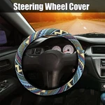 16 Inch 40CM Steering Wheel Cover Multicolor Universal Fit For Car Truck Suv. Fixed Price $23.99.