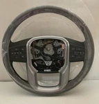 Oem Factory Original Black Leather Heated Aegis Steering Wheel For Some 19+ Gmc. Fixed Price $130.00.