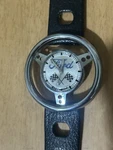Vintage Ford Mustang Steering Wheel Watch Swiss Mechanical Needs Knob But Works. Fixed Price $129.95.