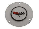 1982 Corvette Emblem Horn Button. Fixed Price $21.00.
