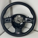 2012 Audi S4 Steering Wheel Black W/ Paddle Shift Oem. Fixed Price $171.88.