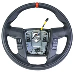 Oem New 11-14 Ford F-150 Leather Red Accent Steering Wheel W/ Switches Raptor. Fixed Price $495.59.