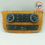 W251 06-13 Mercedes Class A/c Heater Climate Control Panel W/ Wood Trim A1226. Fixed Price $97.89.