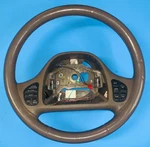 Oem 1999-2002 Lincoln Continental Steering Wheel Leather With Buttons Brown. Fixed Price $103.99.