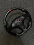Toyota Trd Carbon Fiber Alcantara Steering Wheel Red Stitch For Supra MR2 Celica. Fixed Price $279.00.