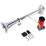 Yaetek 12V Single Trumpet Air Horn Chrome + Compressor Super Loud 150DB For T.... Fixed Price $27.87.