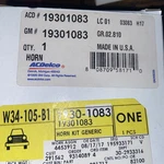 New In The Box Gm 19301083 Horn Kit,generic (high Note). Fixed Price $25.00.