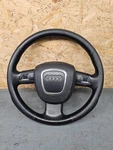 Audi A4 B7 Line 3 Spoke Black Leather Complete Steering Wheel 8P0419091BL Used. Fixed Price $67.21.