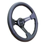 Nrg RST-018R Reinforced Steering Wheel 350MM/3IN. Deep Leather W/black. Fixed Price $165.95.