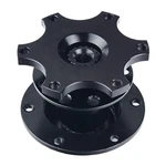 Racing Car Steering Wheel Quick Release Hub Adapter Snap Off Boss Kit Black. Fixed Price $43.10.
