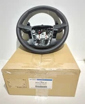 New Oem Genuine Ford Leather Steering Wheel 2010-2012 Taurus Black Sho Perforate. Fixed Price $195.00.