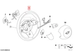 Genuine Mini Cooper One Sport Steering Wheel Leather Steptronicmfl 32306769735. Fixed Price $1360.14.