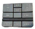 89-91 Pontiac Bonneville/grand Prix Sse Gray Steering Radio Buttons Oem Gm. Fixed Price $65.00.