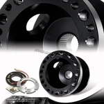 Black 6-HOLE Aluminum Racing Steering Wheel Hub Adapter For Nissan 200SX/240SX. Fixed Price $26.77.