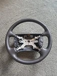 2001-04 Dodge Dakota Durango Leather Steering Wheel Cruise & Volume Oem. Fixed Price $300.00.