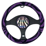 Zebra Pattern Purple Car Thick Steering Wheel Cover Universal Fit 14.5''-15.5''. Fixed Price $24.84.