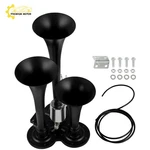 3 Trumpet Van Train Car Boat Semi Truck Air Horn With Electric Valve 12V. Fixed Price $24.02.