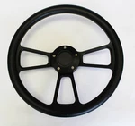 Chevelle Nova Camaro Impala 14" Steering Wheel Black On Shallow Dish. Fixed Price $194.56.