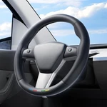 Wigoo 2025 Car Steering Wheel Cover Compatible With Tesla Model Y/3 Ergonomic. Fixed Price $54.99.