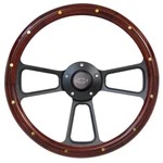 Chevy C/k Series Truck Real Mahogany Steering Wheel, Horn & Adapter. Fixed Price $234.93.