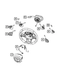 Genuine Mopar Steering Wheel Wiring 68240475AA. Fixed Price $113.80.