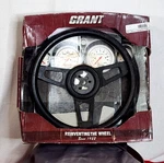 Grant Challenger Series Dish Steering Wheel 13 3/4" Dia 2 1/4". Fixed Price $44.99.