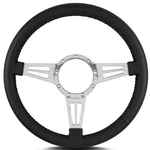 Lecarra Steering Wheels #44401 Mark Double Slot Pol. W/blk Wra. Fixed Price $234.95.