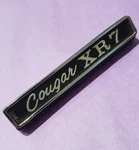 BIN13 Used Mercury Cougar XR7 Glove Box Emblem Badge Metal Bent D1WB-65061A58-AA. Fixed Price $29.99.
