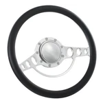 14" Billet Steering Wheels Black Half Wrap Buick Cadillac Pontiac Gto Firebird. Fixed Price $145.50.