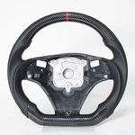 Hydro Dip Carbon Fiber Steering Wheel For Bmw E90 E92 E93 325I 328I 335I Red. Fixed Price $249.00.