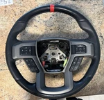 15-20 F150 F250 Oem Ford Leather Red Heated Steering Wheel Raptor Very Nice!!. Fixed Price $380.00.
