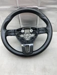 Leather Steering Wheel 10-14 Vw Golf Gti Jetta Sportwagen MK6 5C0 419 091. Fixed Price $99.99.