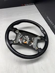 95-99 Bmw E36 M3 Steering Wheel Black 4 Spoke. Fixed Price $100.00.