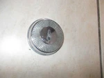 Vintage Plymouth Valiant Steering Wheel Chrome Metal Horncap P/n 2852/ 46357. Fixed Price $25.00.