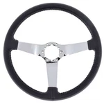 Vsw S6 Step Series Steering Wheel; 14.5"; Corvette Style; Chrome Center Spokes;. Fixed Price $289.99.