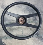1971-1981 Camaro Black Spoke Steering Wheel Gm 9752585-4. Fixed Price $125.00.