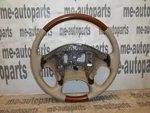 98-00 Cadillac Seville Oem Steering Wheel Shale Leather W/ Wood Grain 16759716. Fixed Price $94.18.