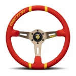 Momo Steering Wheel Drifting Microfiber Red R1911/35MR. Fixed Price $155.00.