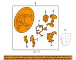 Gm Oem 2016 Enclave Wheel Trim-steering 23257858. Fixed Price $427.38.
