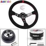 14" Suede Steering Wheel+quick Release+hub Adapter 170H For Chevy Camaro 69-05. Fixed Price $98.55.