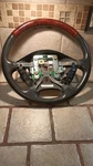 2000 2001 2002 Lincoln Cruise Control Steering Wheel Black Leather Woodgrain. Fixed Price $140.00.