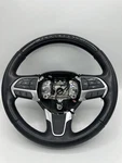 2015-2022 Chrysler 300 Steering Wheel Black Leather W/ Wood Grain Oem. Fixed Price $115.00.