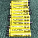 11X Markal Paintstik Solid Marker 80223 Original B, Large Tip Black. Fixed Price $19.95.