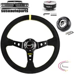 14" Steering Wheel+quick Release+adapter 135H For Honda Civic 15+/ACURA Ilx 13+. Fixed Price $109.99.