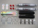 61-93 Dodge Trucks, Ramcharger Dual Front Steering Stabilizer Shock Kit. Fixed Price $179.26.
