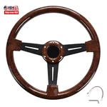 Car Wooden Steering Wheel, 6 Hole Bolt Racing Classic Grain. Fixed Price $54.89.
