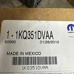 Mopar 1KQ351DVAA Ebony Vinyl Wrapped Steering Wheel 2008-09 Jeep Nos. Fixed Price $185.00.